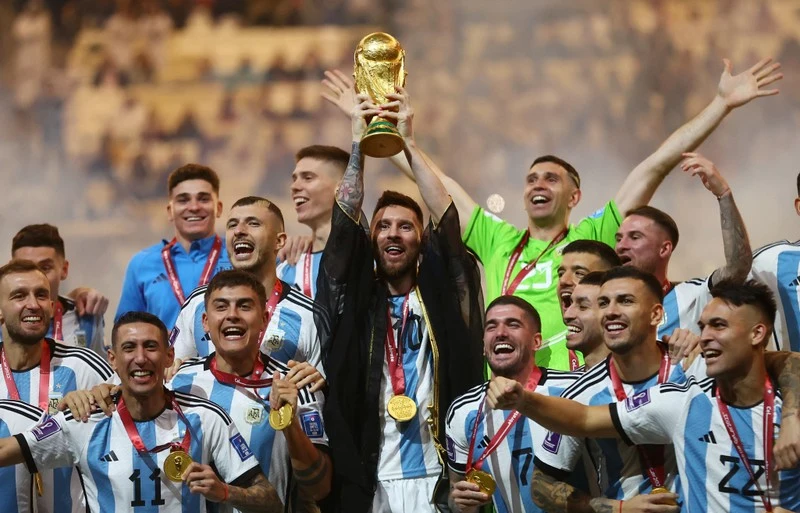 Argentina là đội bóng tài năng với 3 lần vô địch World Cup